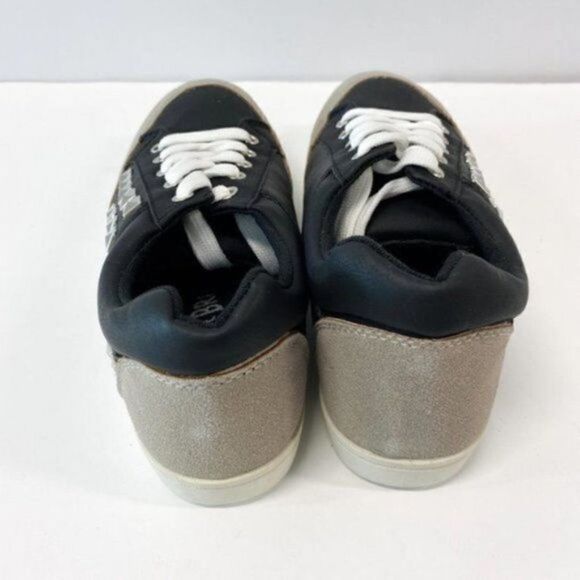 Nature Breeze Comfy Closed Toe Lace Up Sneakers with Rivet - Picture 4 of 7